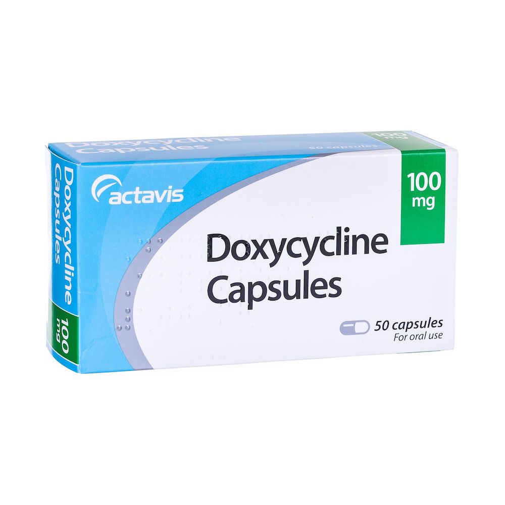 Doxycycline 100mg Capsules (Acne)